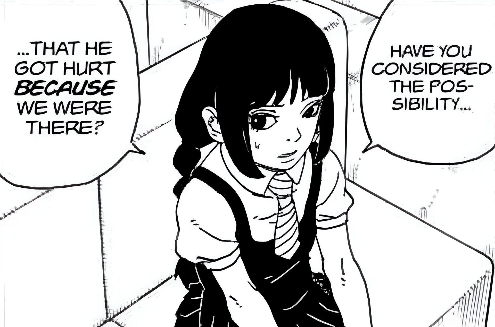 Sumire Kakei as seen in the manga (Image via Shueisha)