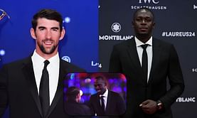 "You see Usain Bolt up close and he looks like a horse" - When Michael Phelps opened up about his first interaction with the world's fastest man
