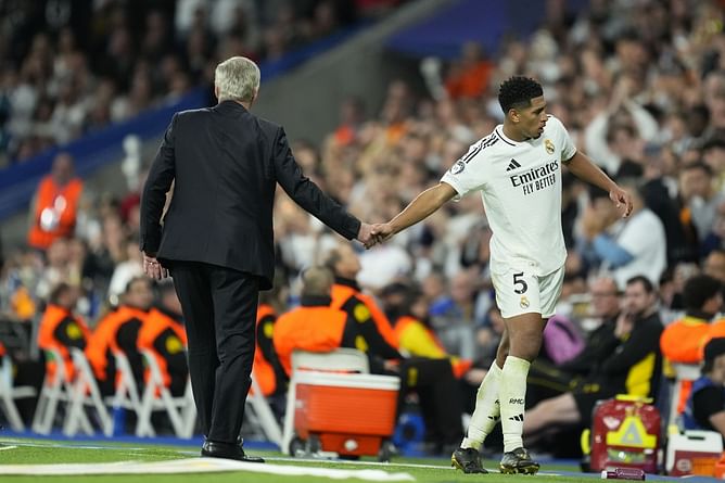 “He takes advantage of this” - Real Madrid boss Carlo Ancelotti explains reason behind Jude Bellingham fine goalscoring form