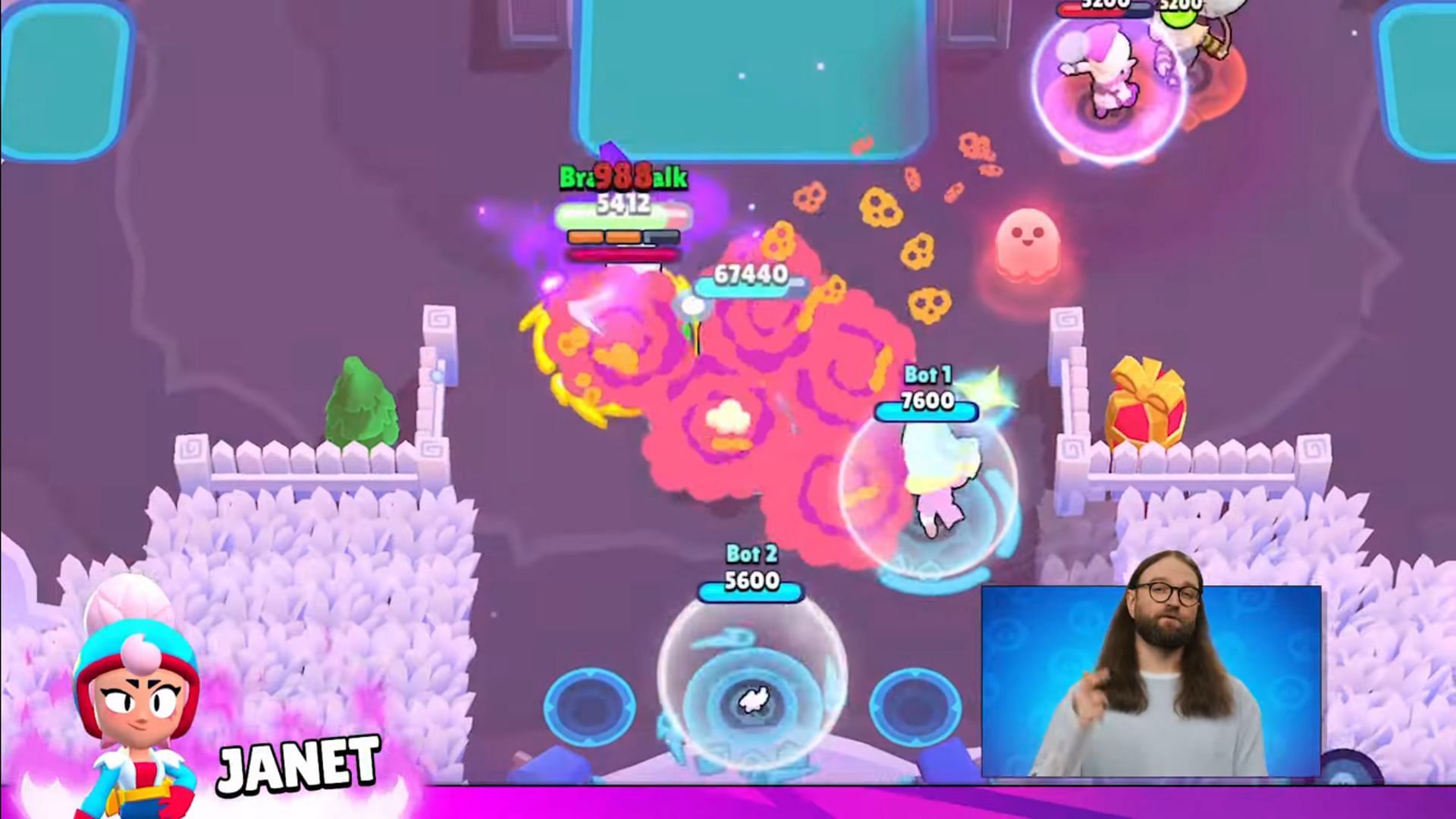 Janet using her Hypercharge (Image via Supercell)