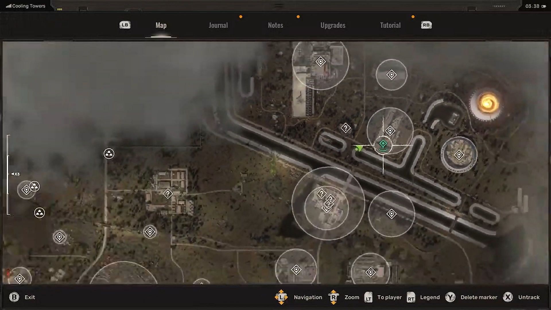 The location in Cooling Springs (Image via GSC Game World/ YouTube@ Manugames92)