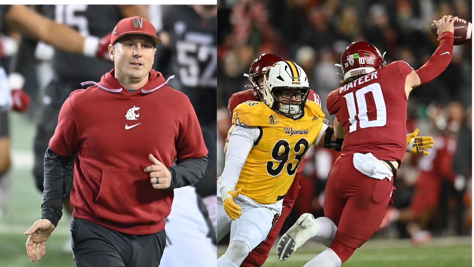 Coach Jake Dickert has left Washington State, as have many players including QB John Mateer. (Photo Credits: IMAGN)