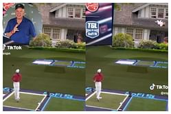 TGL reacts to Happy Gilmore character trolling Tiger Woods' simulator golf outing