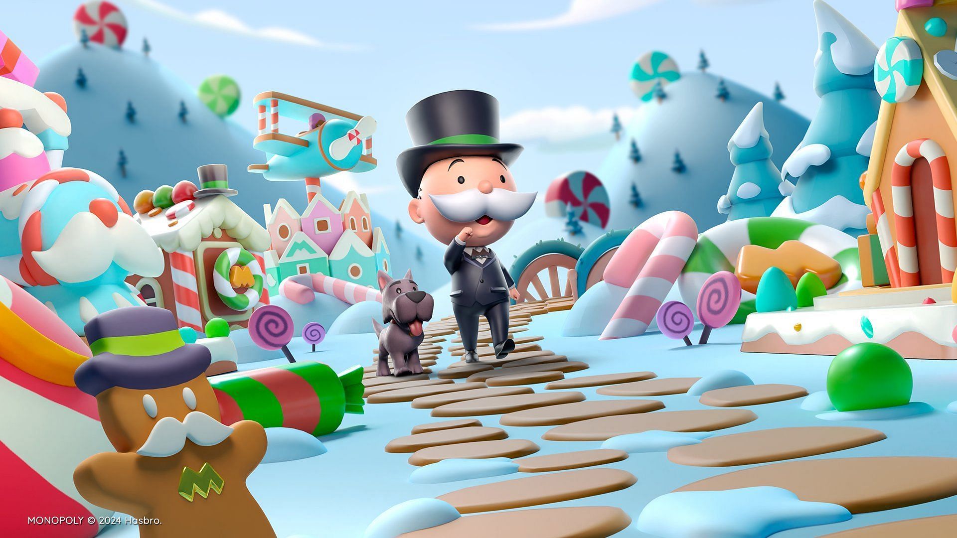 The Gingerbread Partners event has started in Monopoly Go (Image via Scopely)