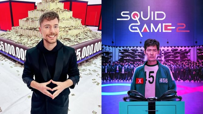 MrBeast responds as Netflix launches Squid Game Season 2 on the release date for Beast Games Episode 3