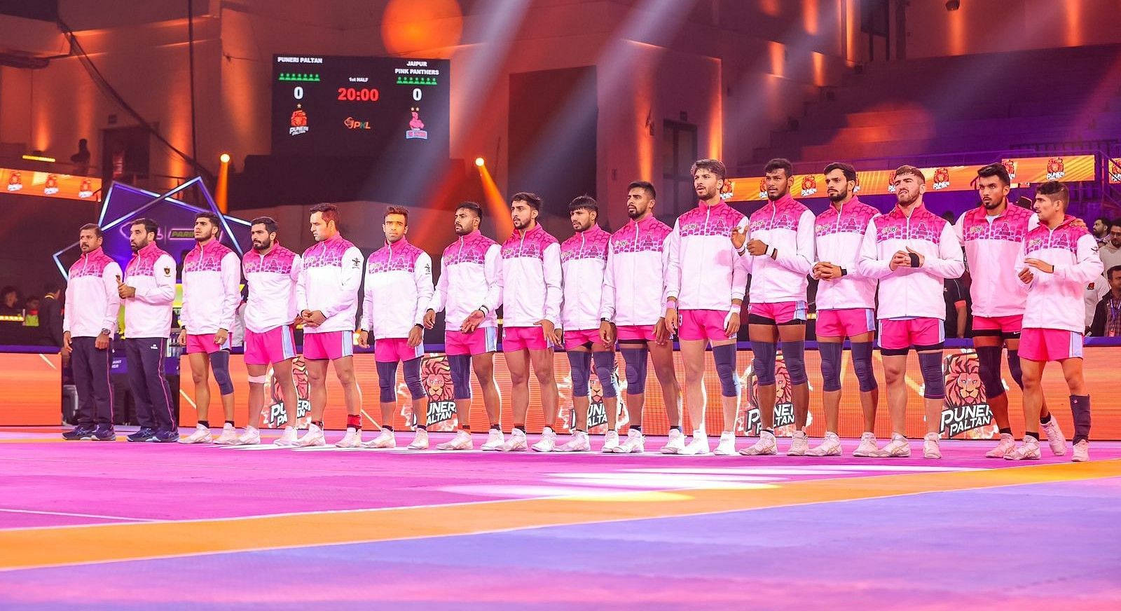 जयपुर पिंक पैंथर्स टीम (Photo Credit - @JaipurPanthers)