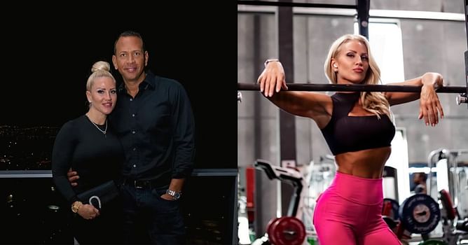 Alex Rodriguez's girlfriend Jaclyn Cordeiro shows off her biceps in sleeveless crop top & gym pants in latest mirror selfie