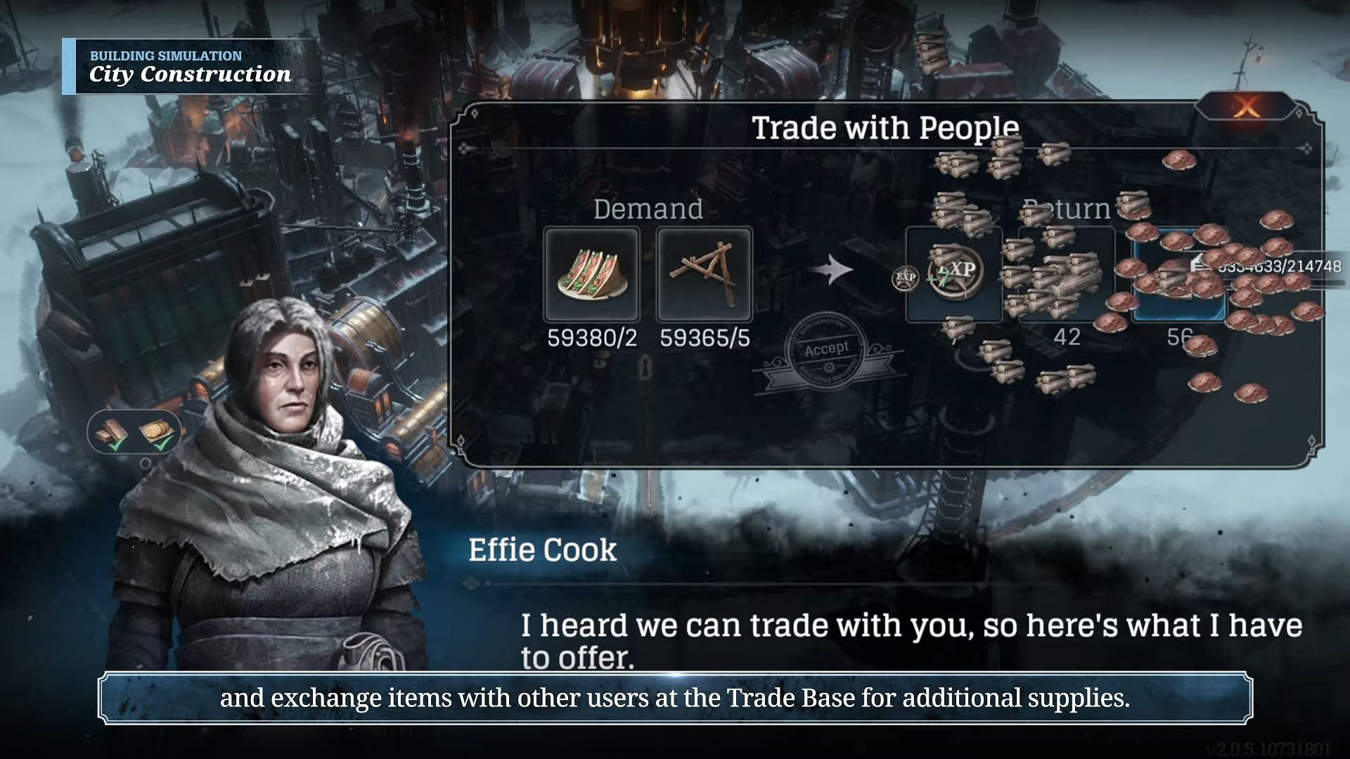 Among tech upgrades in Frostpunk Beyond the Ice, this one is critical in the late game when coal consumption rises due to higher demands and expanded heating areas (Image via Com2uS)