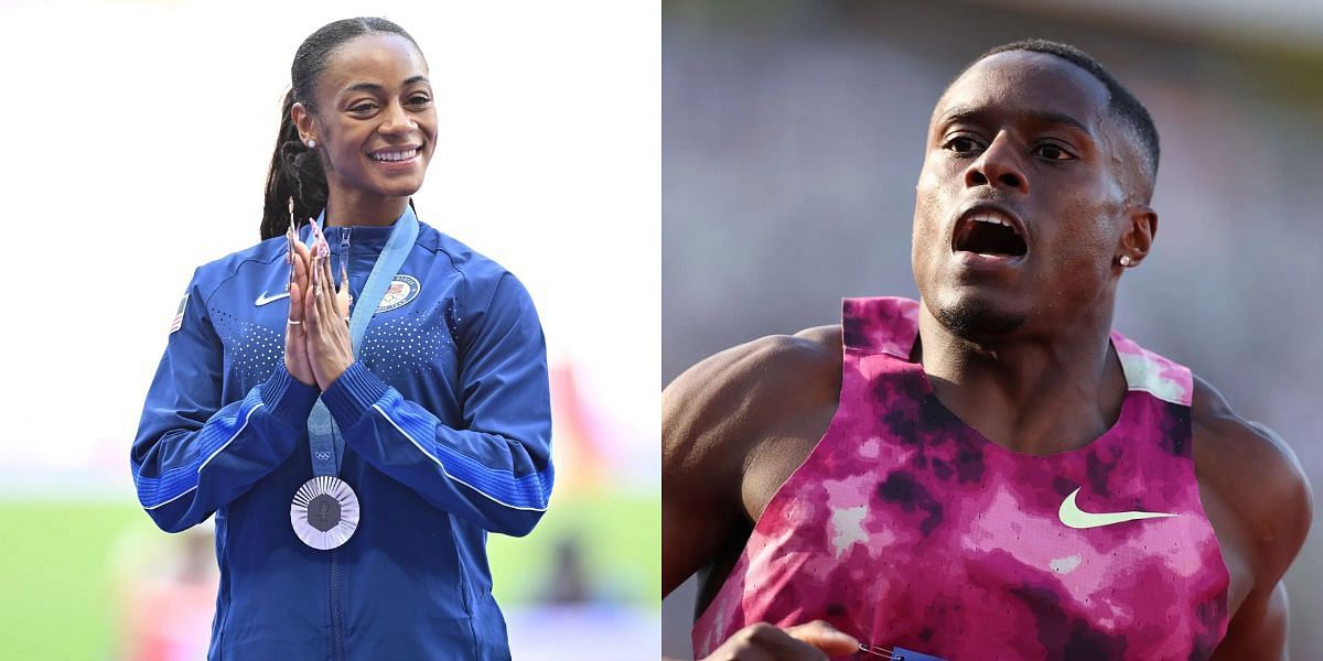 Christian Coleman expresses his admiration towards Sha&#039;Carri Richardson. (Image source- Getty)