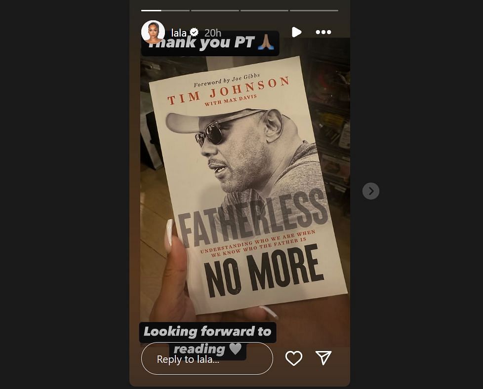 Enter captionKiyan Anthony&#039;s mom La La Anthony, shares her excitement for Tim Johnson&#039;s debut book.