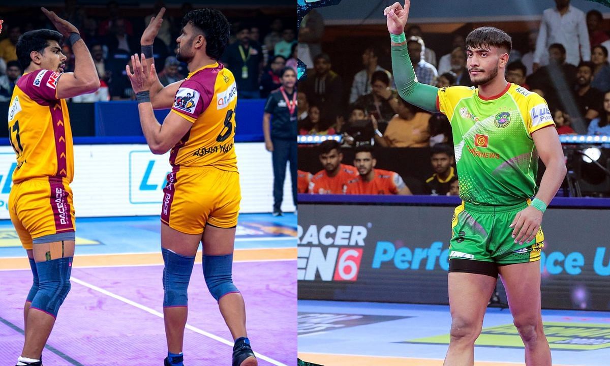 तेलुगु टाइटंस और पटना पाइरेट्स (Photo Credit - @Telugu_Titans/@PatnaPirates)