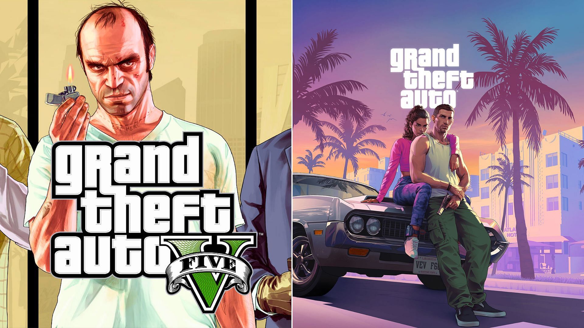 A brief report on GTA 6 trailer beating GTA 5 trailer view count by 100% (Image via Rockstar Games)