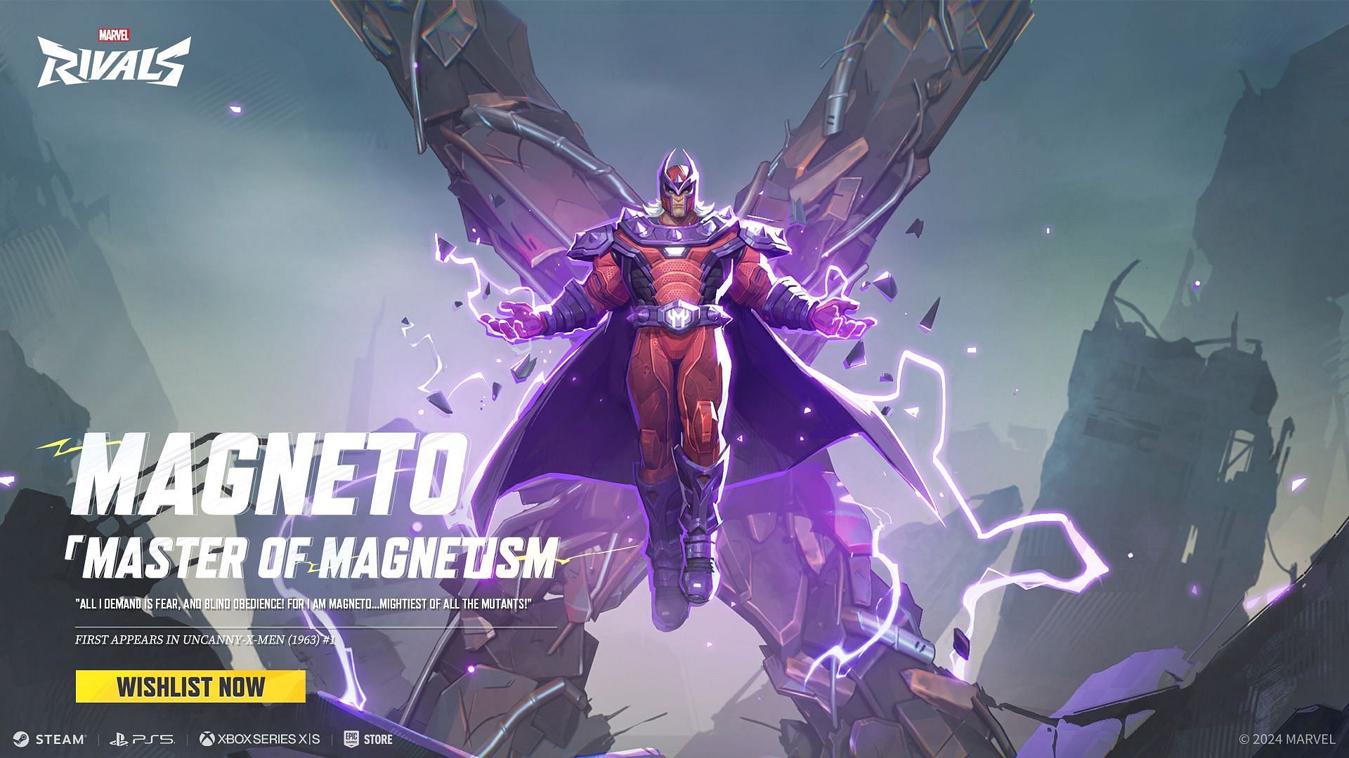 Magneto in Marvel Rivals (Image via X || @MarvelRivals)