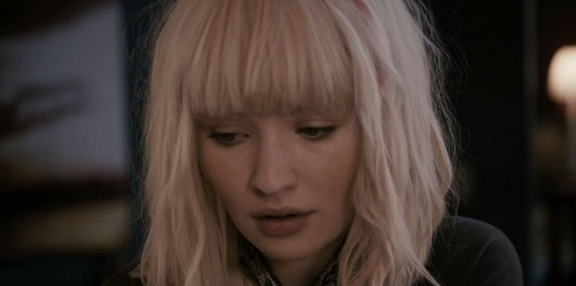 Emily Browning in Plush (Image via Blumhouse Productions)