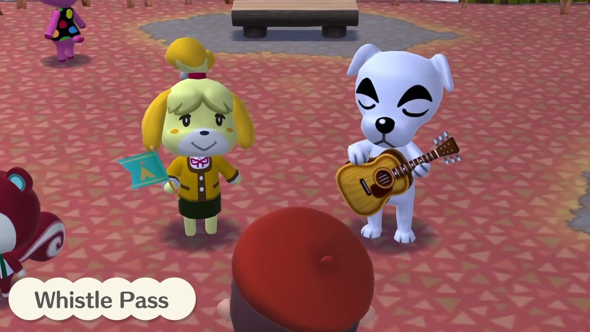 Multiplayer activity in Animal Crossing: Pocket Camp Complete via Whistle Pass (Image via Nintendo)