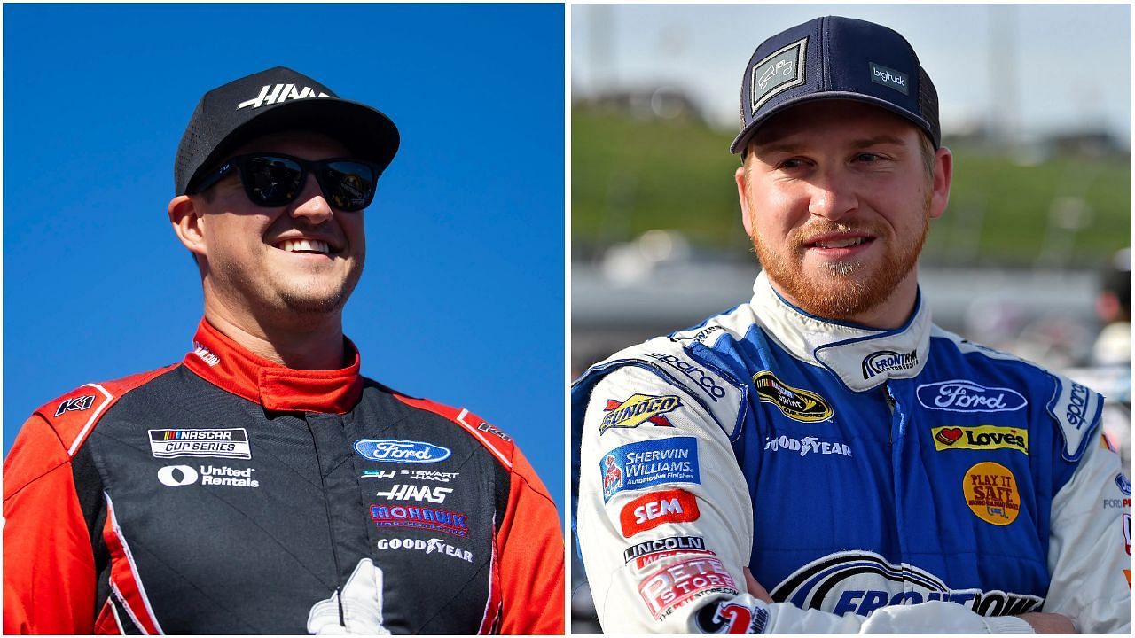 In Picture: Ryan Preece and Chris Buescher (from Left). Credit: Imagn Images