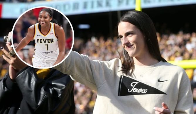 Aliyah Boston drops wholesome 5-word reaction to Caitlin Clark's monumental feat