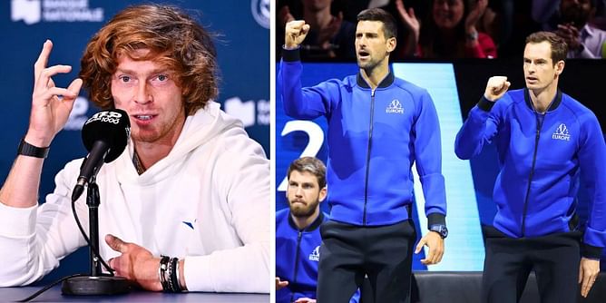 "Novak Djokovic is one of the best players ever, so I don't know if Andy Murray can give him something" - Andrey Rublev on duo's coaching partnership
