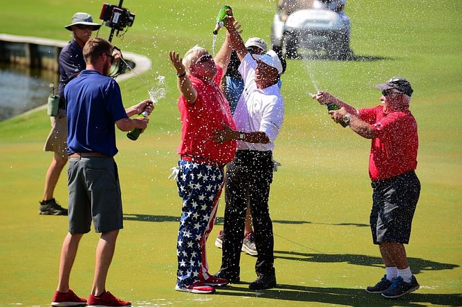 “Santa Daly”: John Daly promotes vodka