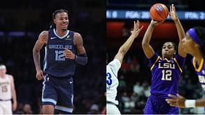 Mikaylah Williams reacts to Ja Morant's praises after Kim Mulkey's LSU cruises over Seton Hall