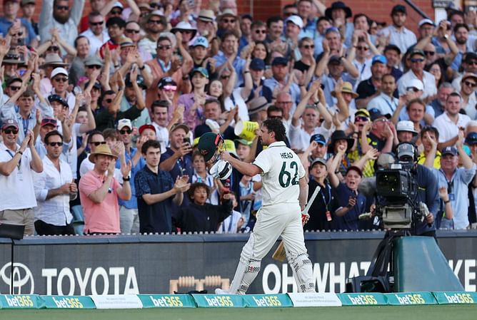 [In Picture] “Harrison’s first cricket match” - Travis Head’s wife lauds him for 100 in BGT 2024-25 2nd Test