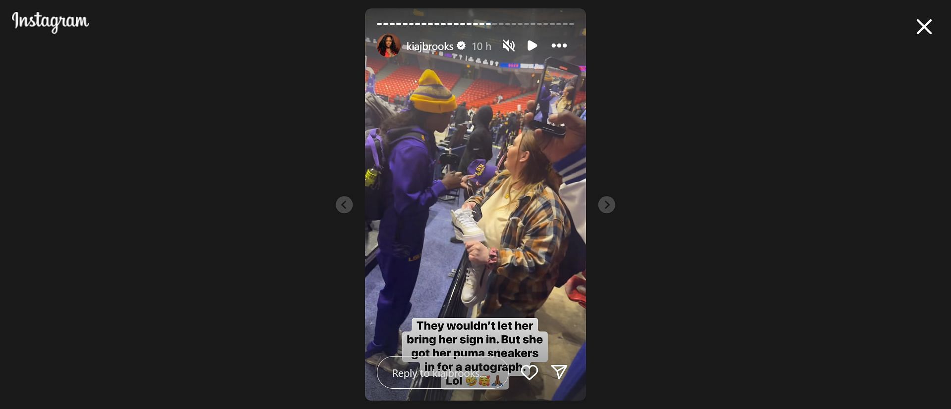 Flau&#039;jae Johnson&#039;s mother Kia Brooks took to Instagram to share a heartwarming interaction between her daughter and a fan.