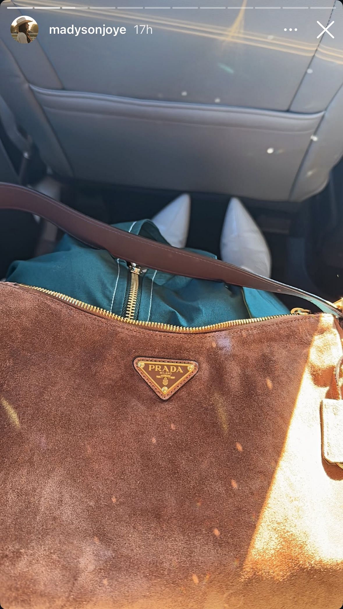 Madison Joy Stenhouse Prada bag - Image via Instagram/@madysonjoye