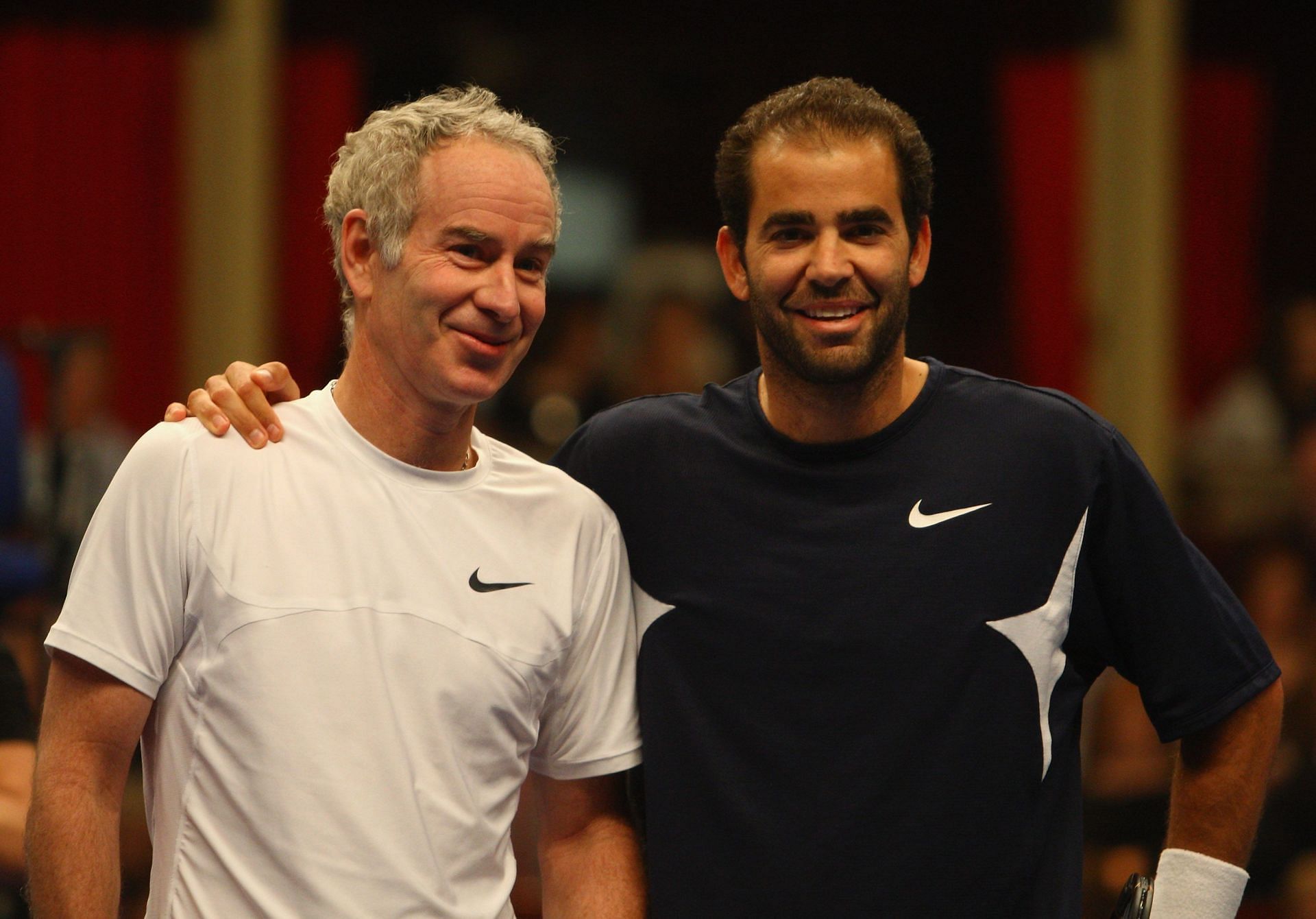 John McEnroe and Pete Sampras (Source: Getty)