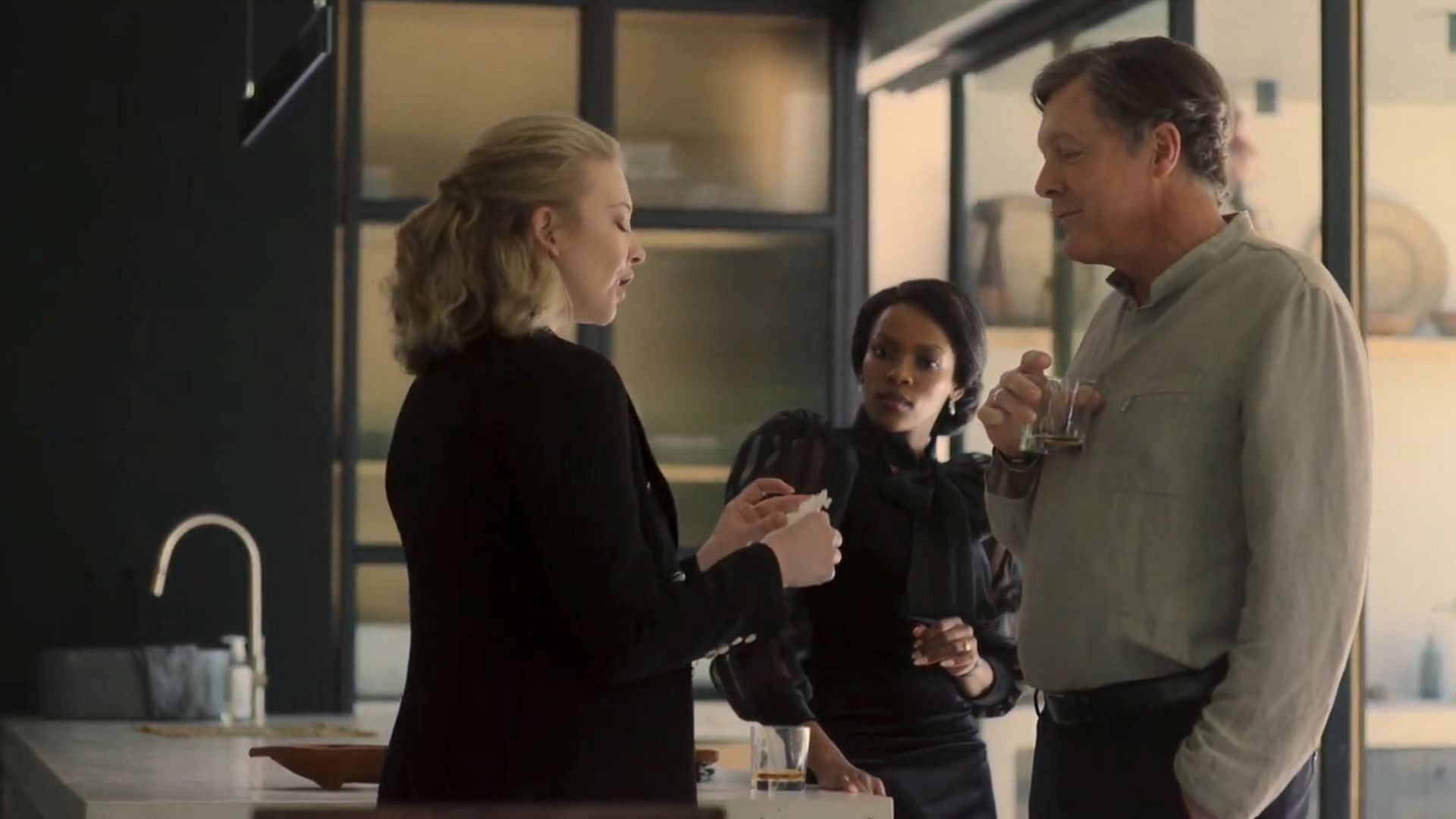 Edie, Nonzi, and Werner in White Lies season 1 episode 4 (Image via AMC+)