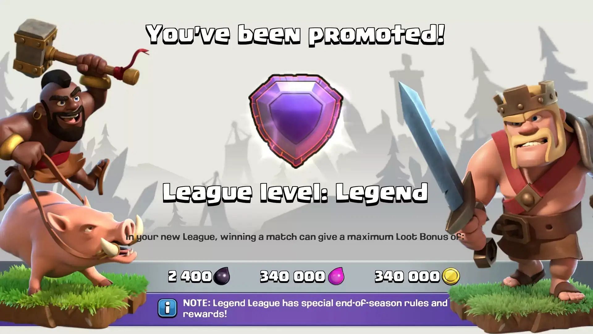 Clash of Clans Legend League Everything you need to know