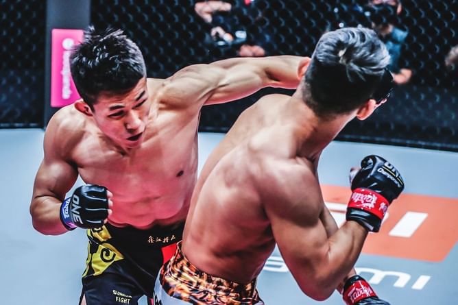 FREE FULL FIGHT: Chinese knockout menace Tang Kai starches Japan's Ryogo Takahashi in Singapore showdown
