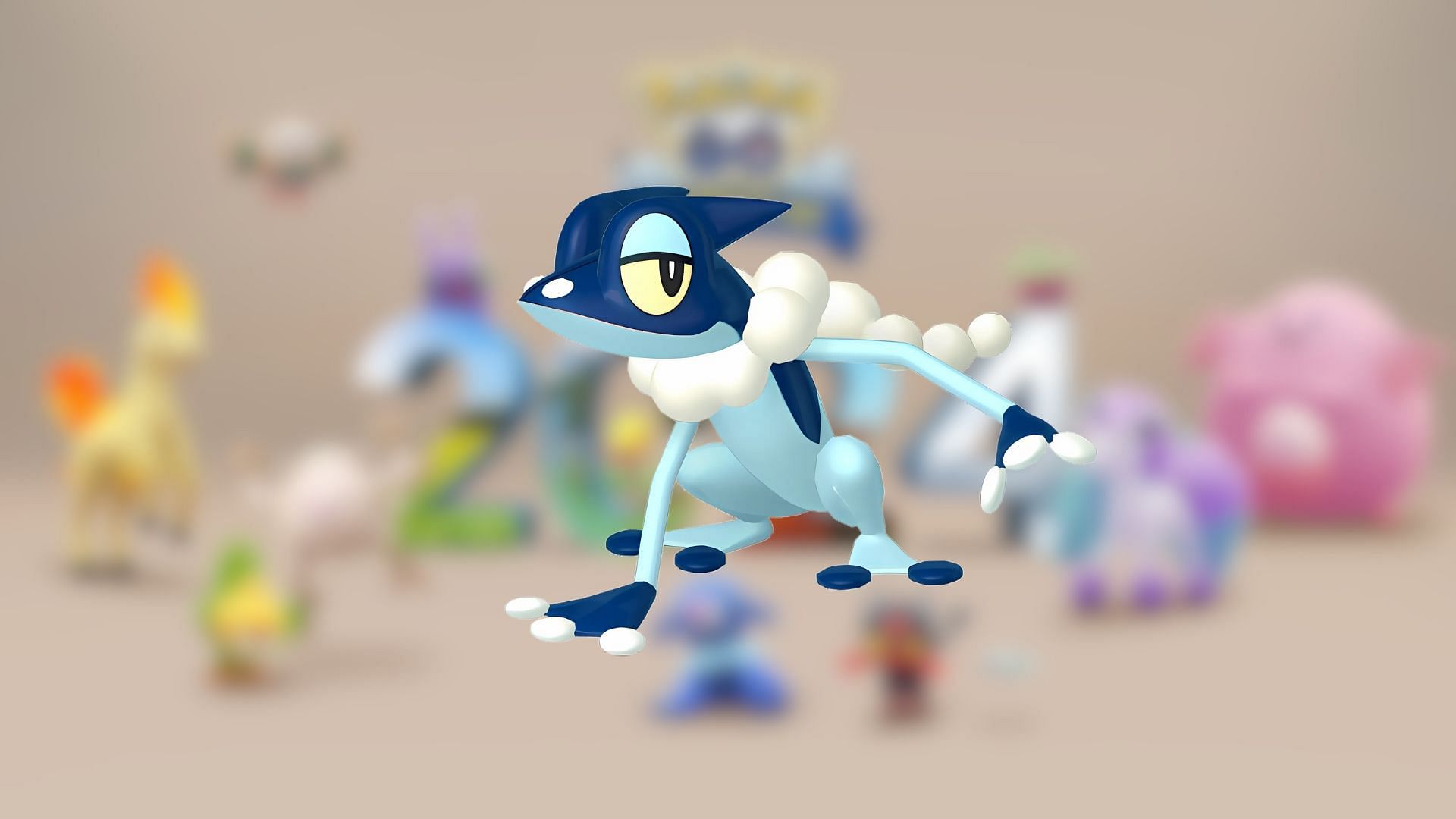 Shiny Frogadier (Image via The Pokemon Company)