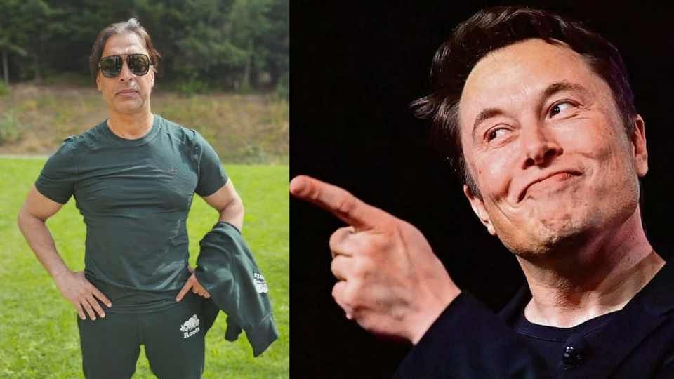 Shoaib Akhtar and Elon Musk (Image: Instagram/imshoaibakhtar/elonmusk__official__)
