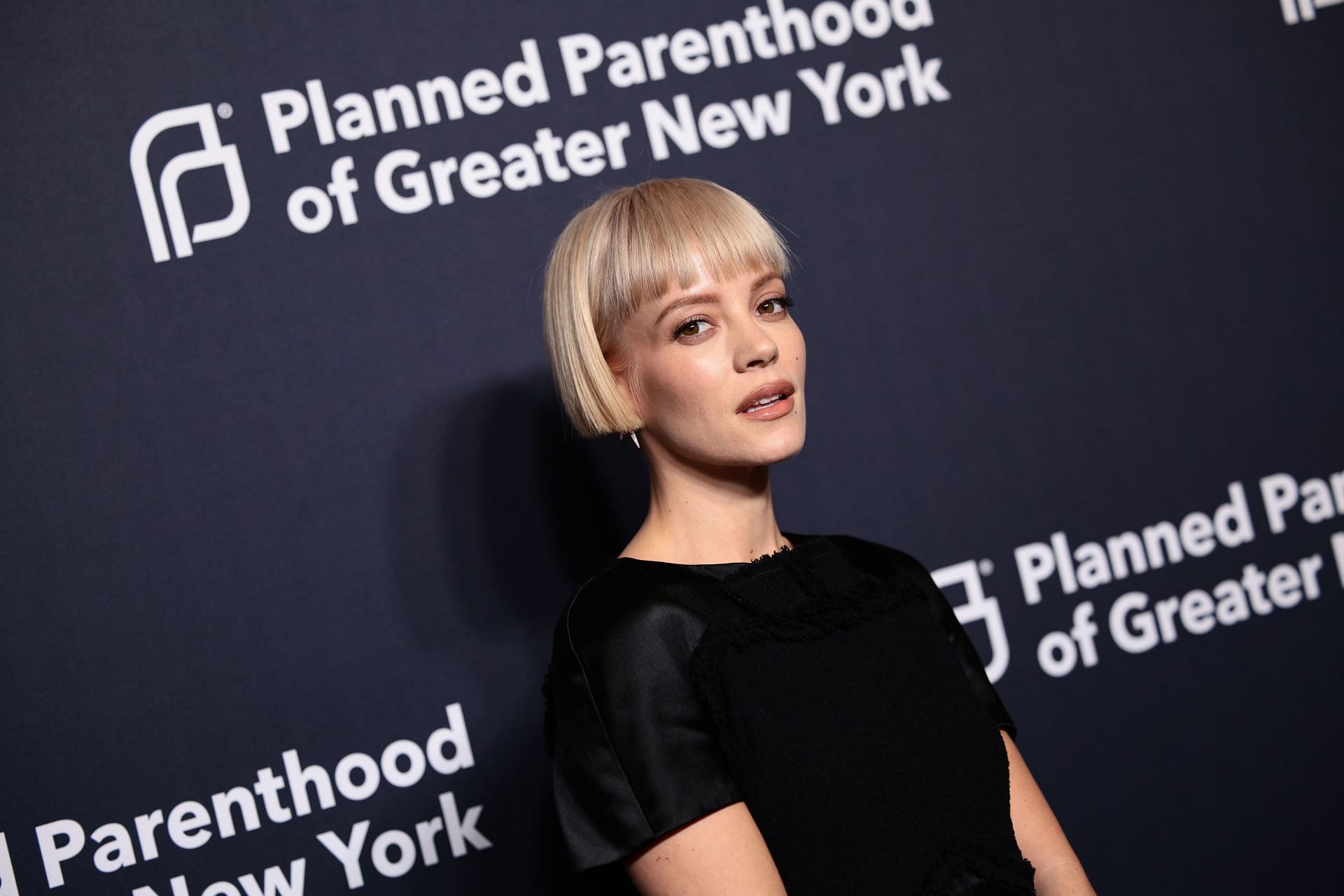 Lily Allen at Planned Parenthood&#039;s New York Spring Benefit Gala (Photo by Getty Images)