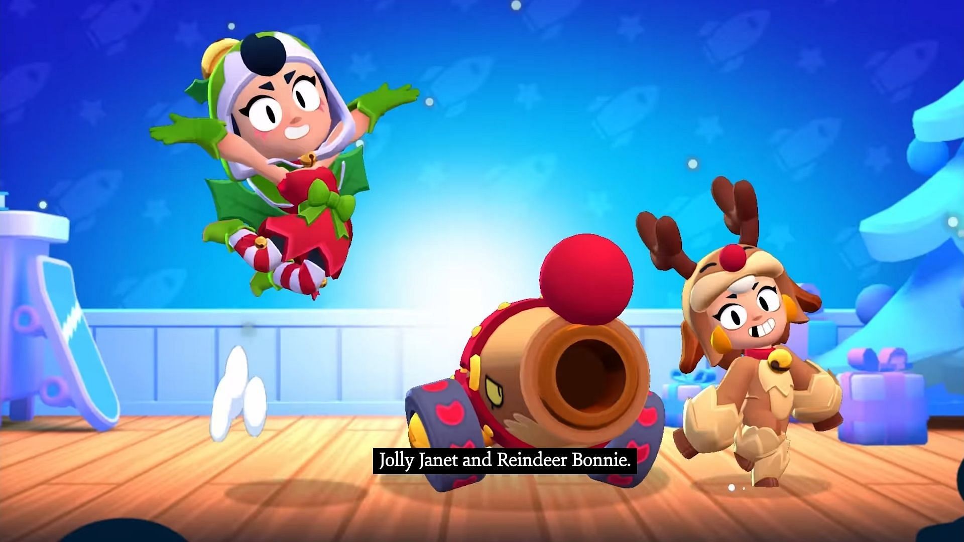 Jolly Janet and Reindeer Bonnie skins will soon be available in the game (Image via Supercell)