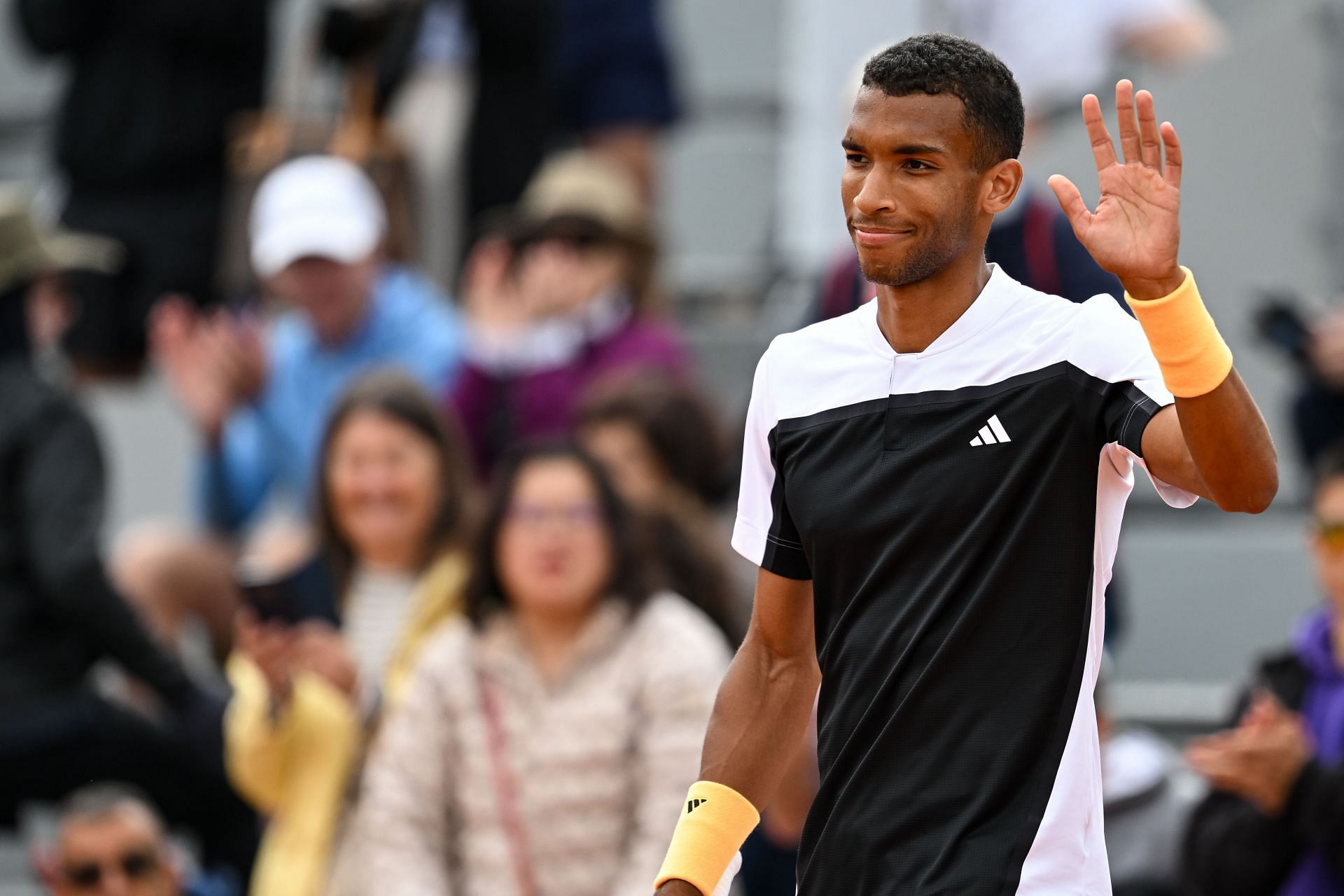 Felix Auger-Aliassime at the French Open 2024. (Photo: Getty)