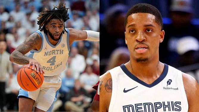 RJ Davis hypes up ex-UNC pro after career-high night in NBA G-League: “Got ya bounce back”