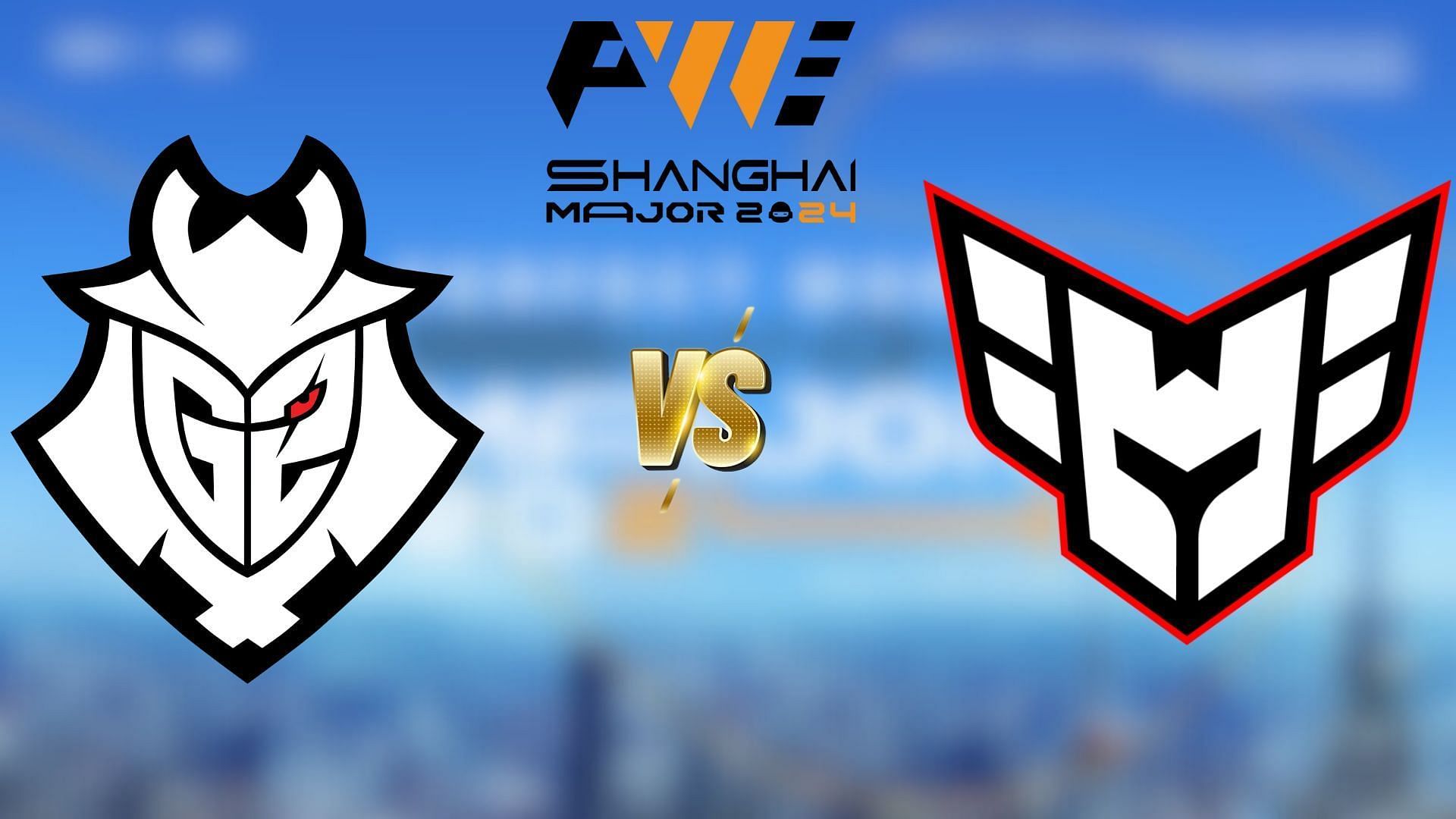 G2 Esports vs HEROIC will be the first quarterfinal on day two at PW Shanghai Major (Image via X/@CS_PerfectWorld || Assets via G2 Esports, HEROIC)