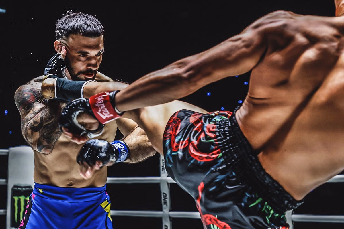 WATCH: Denis Puric unleashes pure firepower in brutal knockout of Nguyen Tran Duy Nhat in Bangkok -- Photo by ONE Championship