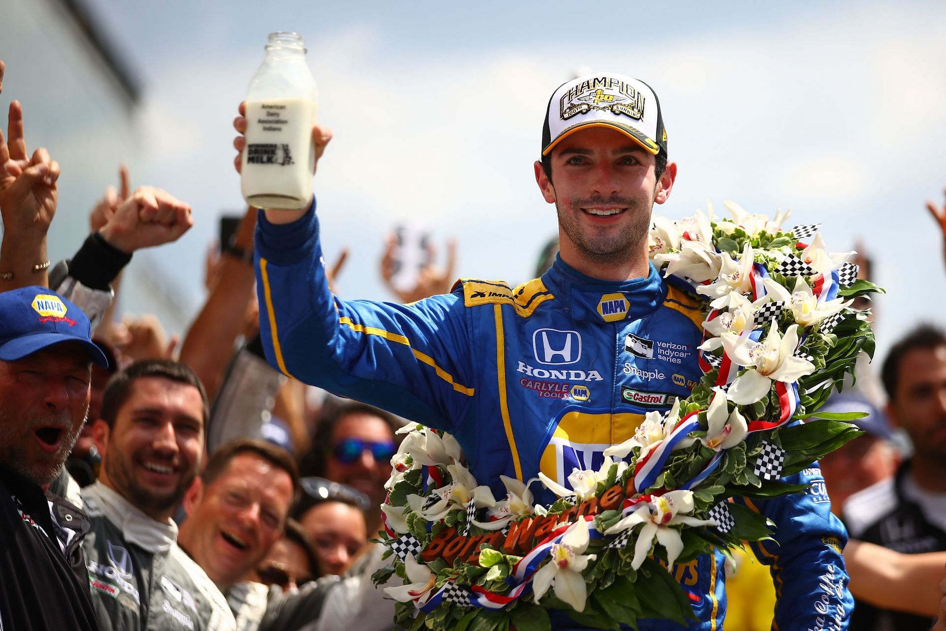 Alexander Rossi at the 2016 Indianapolis 500 - Source: Getty