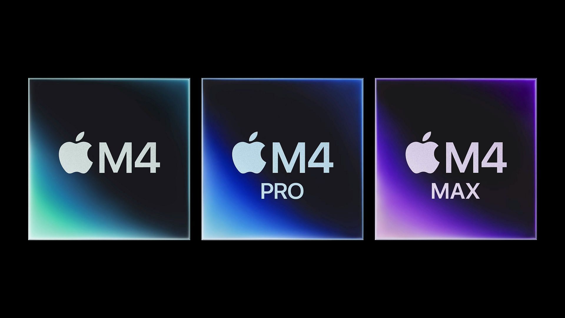 Apple M4 series of SoCs (Image via Apple)