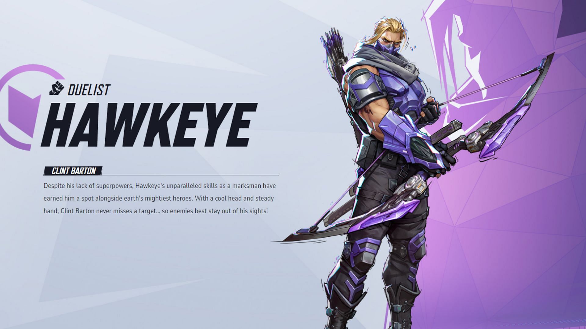 Hawkeye in Marvel Rivals (Image via NetEase Games)