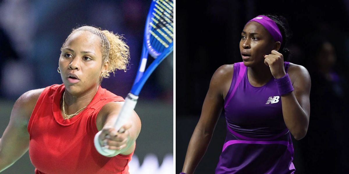 Coco Gauff and Taylor Townsend