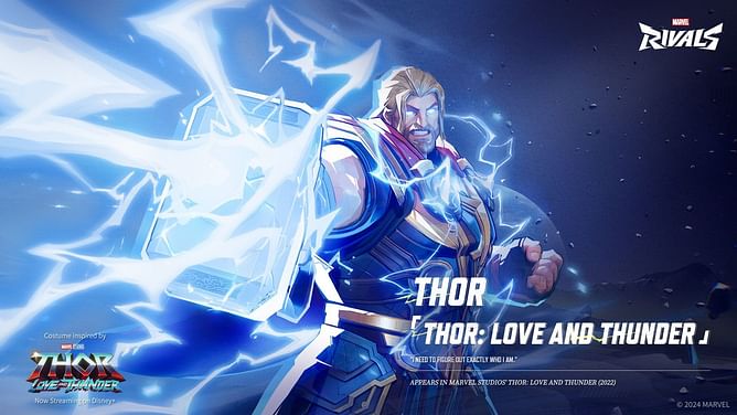 When do Thor: Love and Thunder and Star-Lord: Master of the Sun skins release in Marvel Rivals?