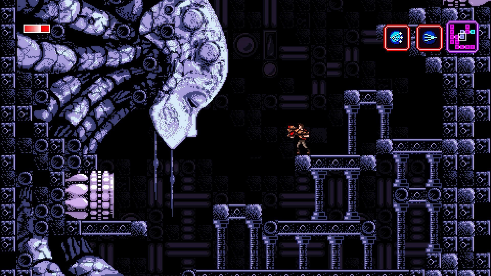 Axiom Verge is an immersive throwback to the NES era (Image via Thomas Happ Games)