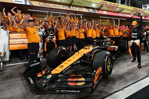 Lando Norris & McLaren at F1 Abu Dhabi Grand Prix 2024 - Image Source: Getty