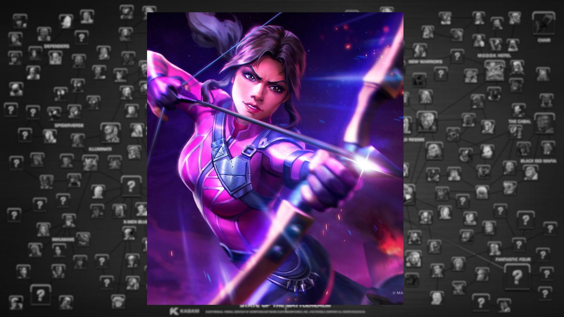 Kate Bishop in MCOC (Image via Kabam Games, Inc.)