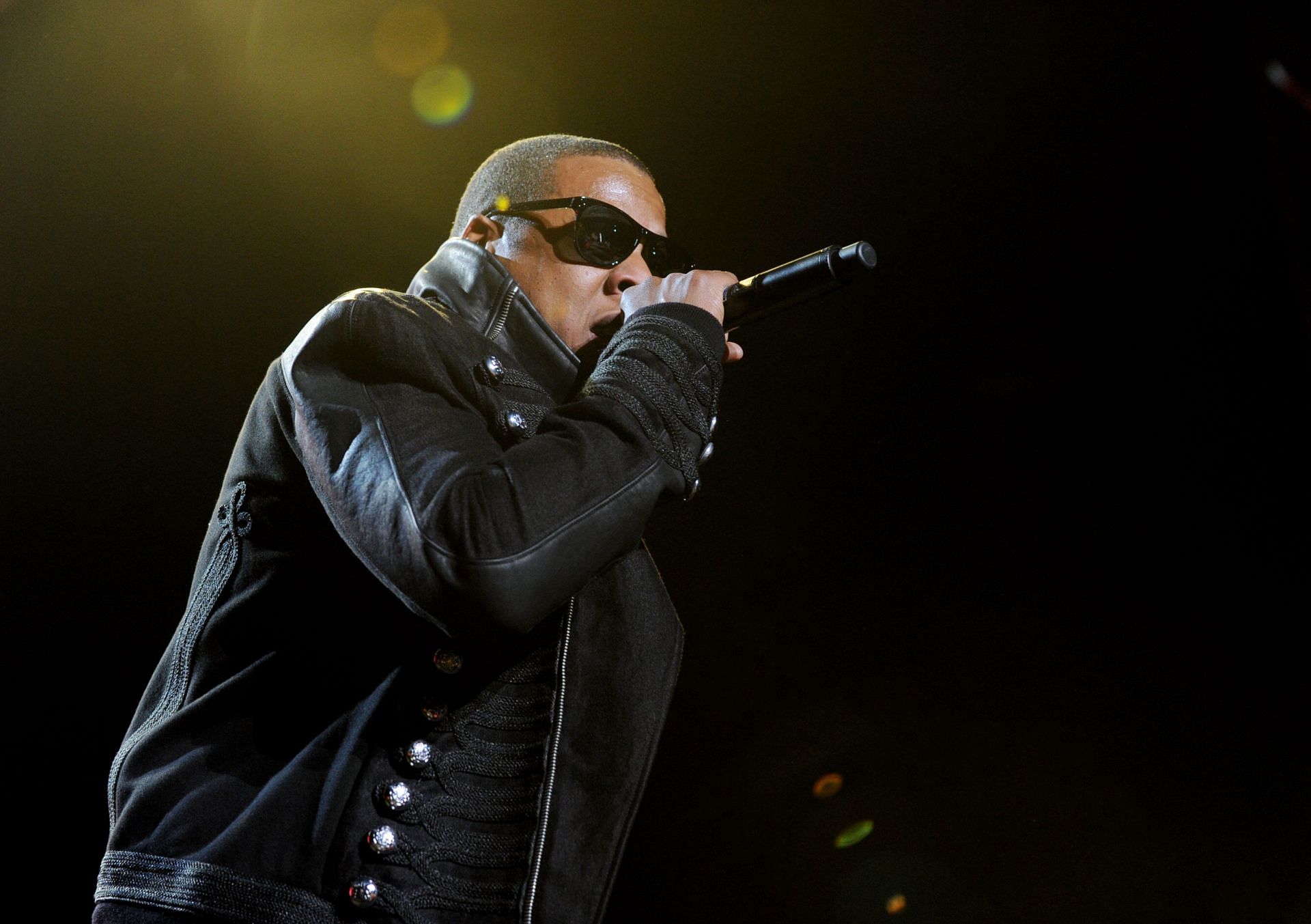 Jay-Z, Young Jeezy and Trey Songz Perform at the Staples Center (Photo by Getty Images)