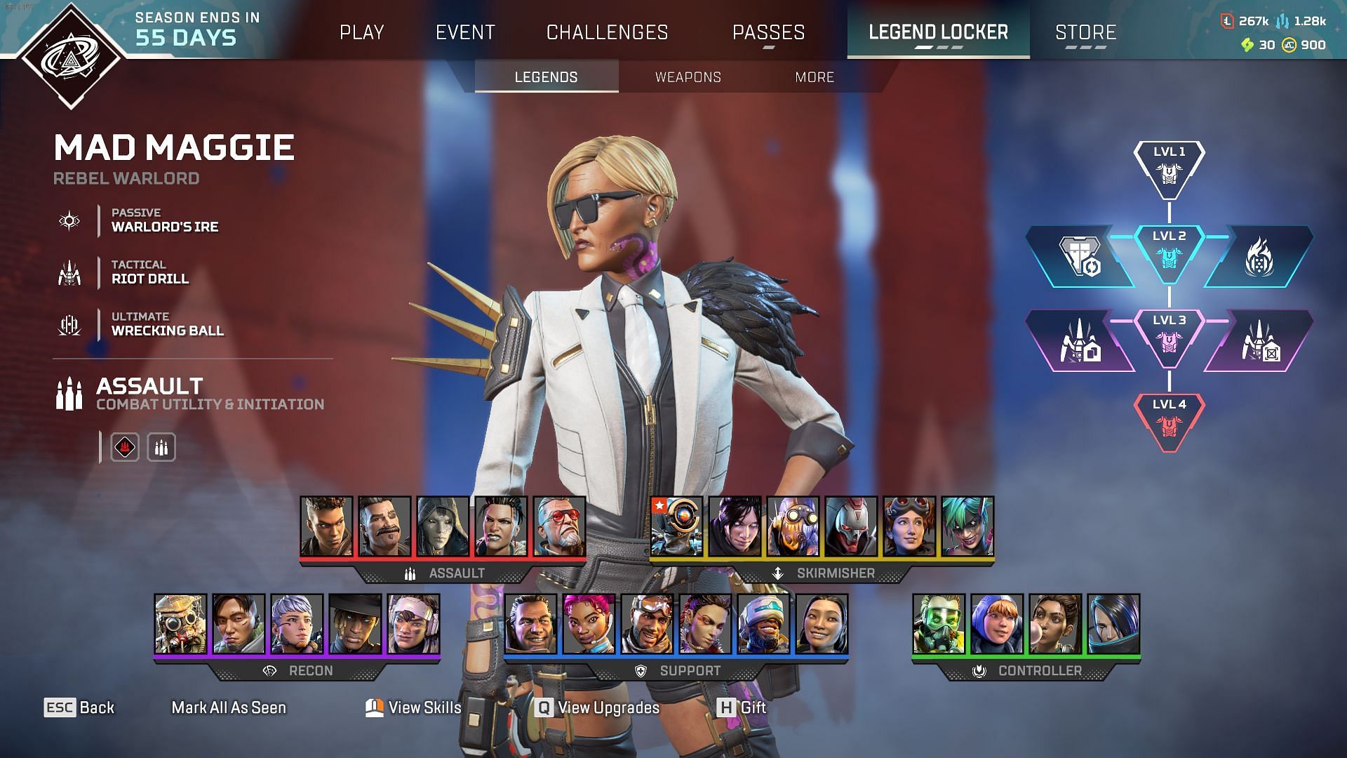 Mad Maggie in Apex Legends (Image via EA)