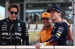 Lando Norris takes a hilarious jibe at the ongoing spat between Max Verstappen and George Russell